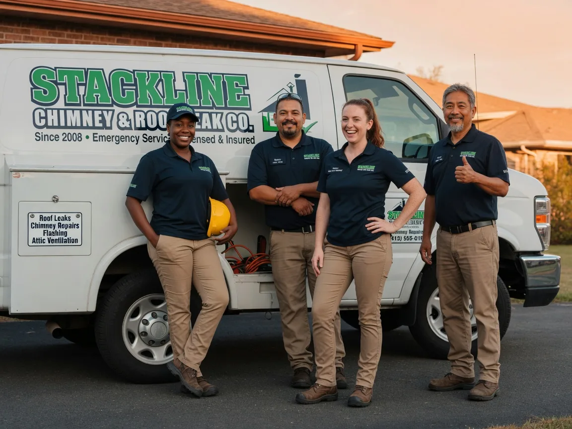 Chimney flashing repair company in Rock Island, WA
